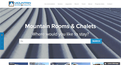 Desktop Screenshot of mountainrooms.com